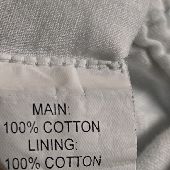 Princess Polly High Waist White and Red Shorts - Picture 4 of 4